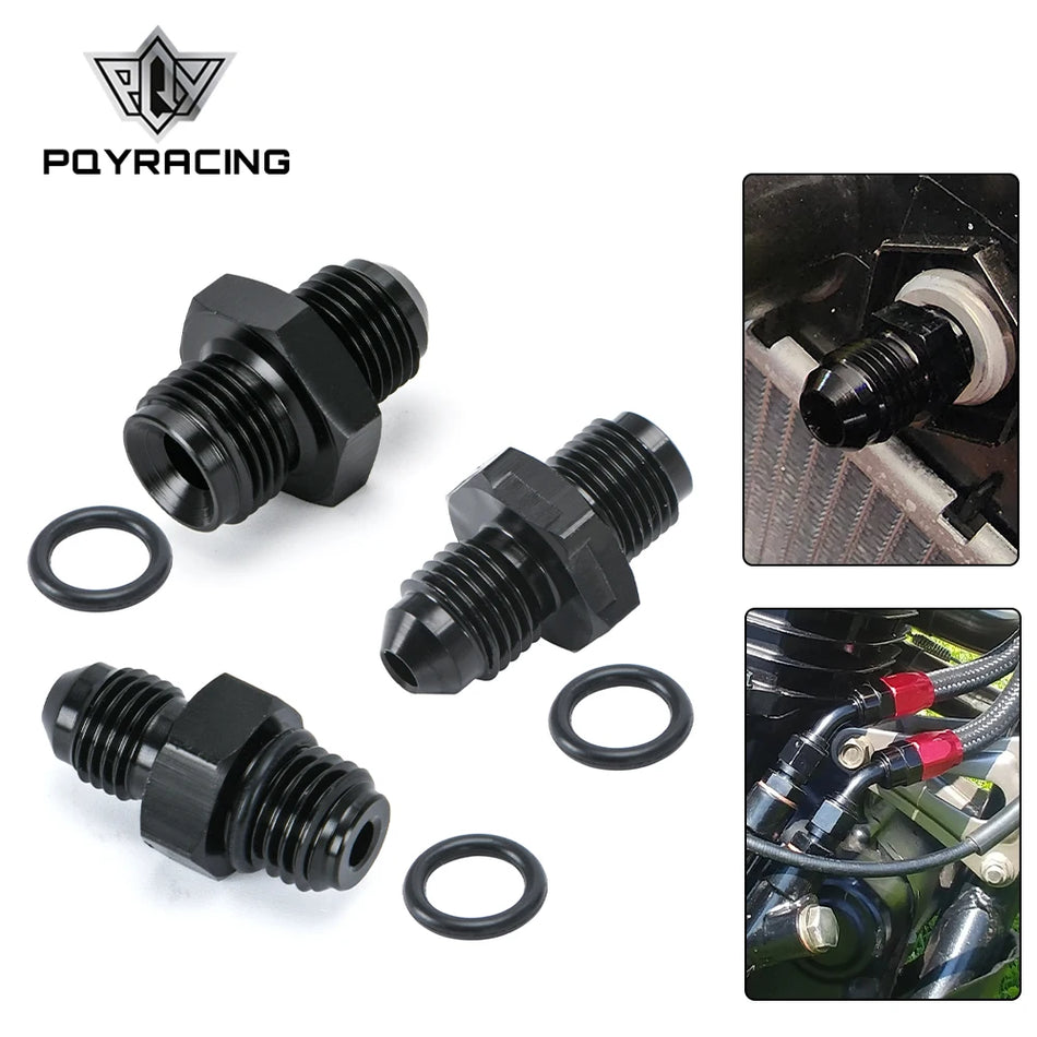 GT25 GT35R için Turbo Yağ Besleme Adaptörü, 4AN'den 7/16-24'e, M12x1.5