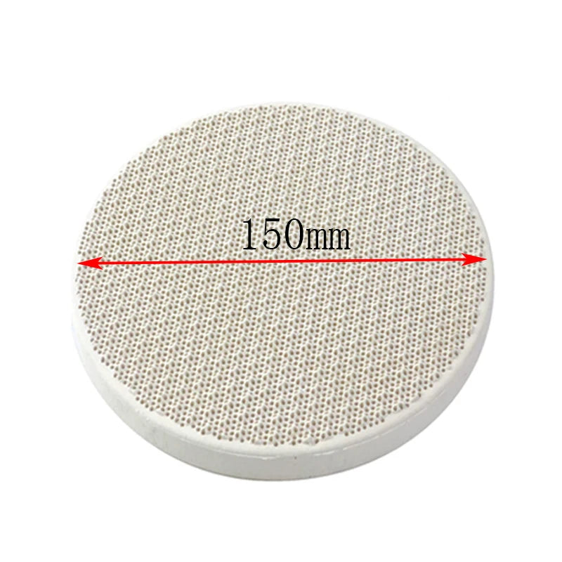 Honeycomb Ceramic Soldering Board with Special Needles for Jewelry Making Round 150x10mm