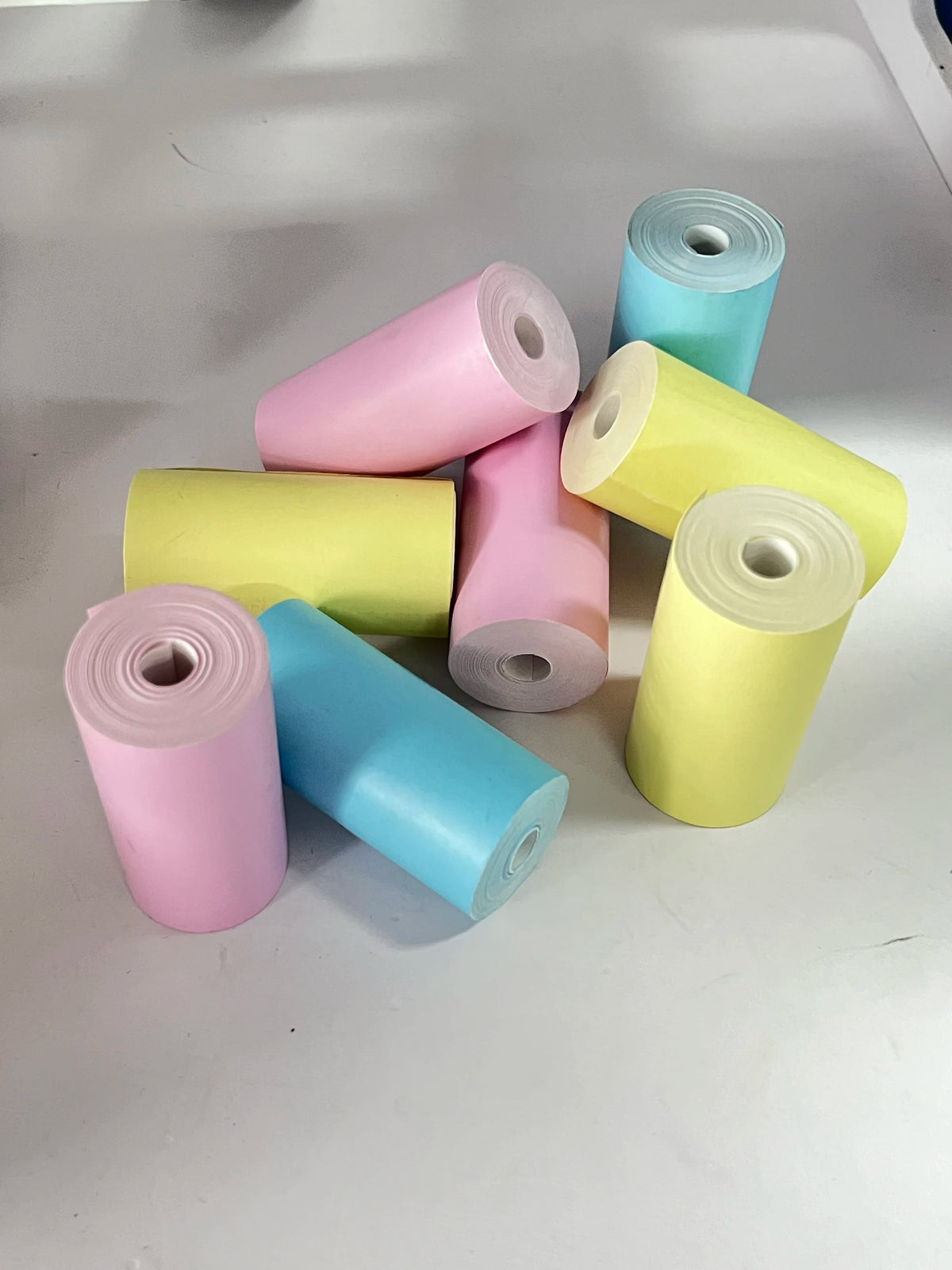 Peripage A6 Pocket Printer 203dpi &ndash; Bluetooth Thermal Print 9 Rolls Paper