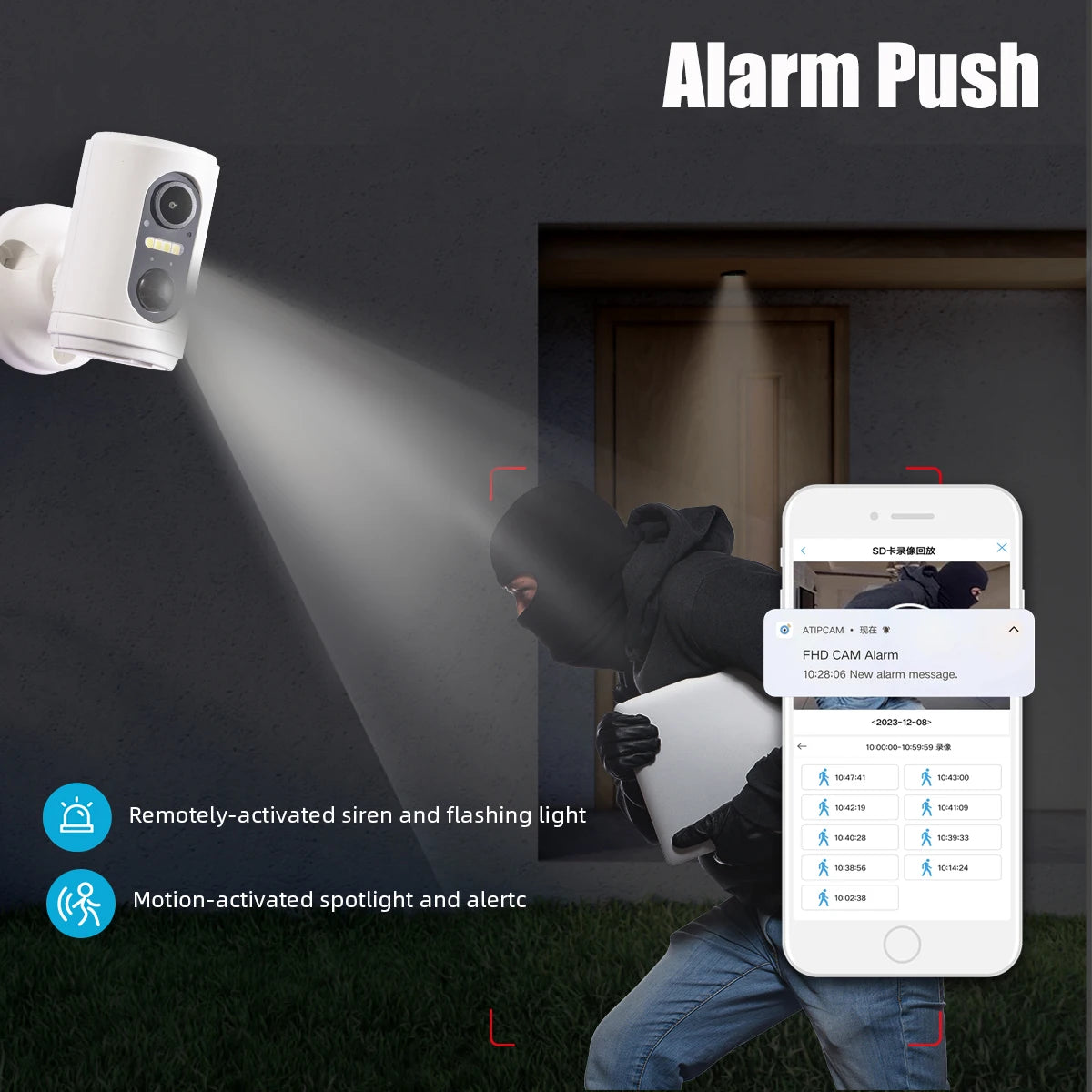 EYIZCO M2 Mini Battery Wifi IP Camera &ndash; FHD 1080P with PIR Motion Detection