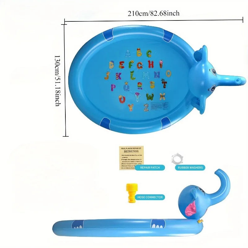 Large Elephant Splash Pad &ndash; Safe Interactive Water Play