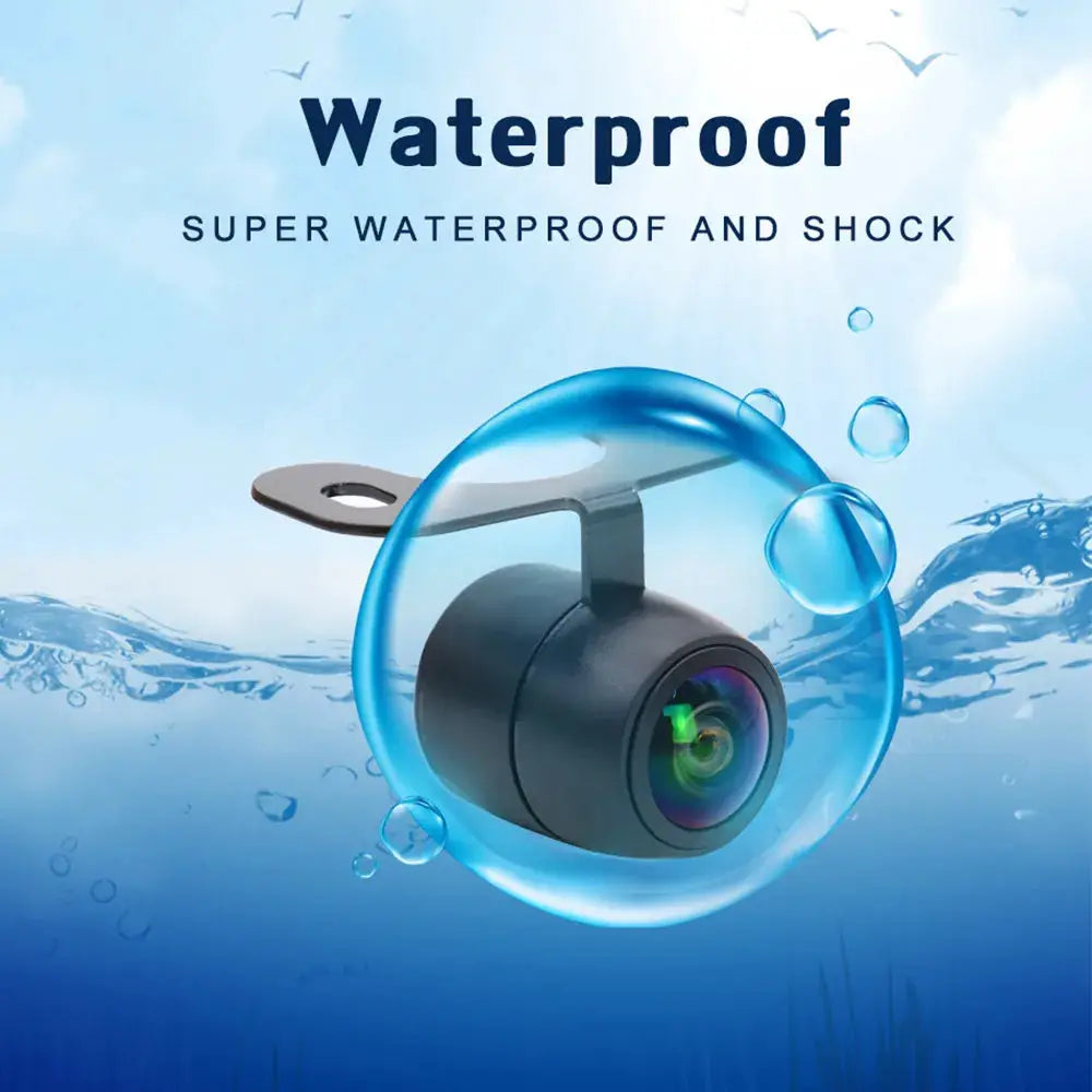 SMARTOUR AHD 1080P Car Front Rear View Back Up Camera 180° Fisheye Lens Full HD Night Vision Vehicle Reverse Camera Universal by InterCyprus Trading Ltd