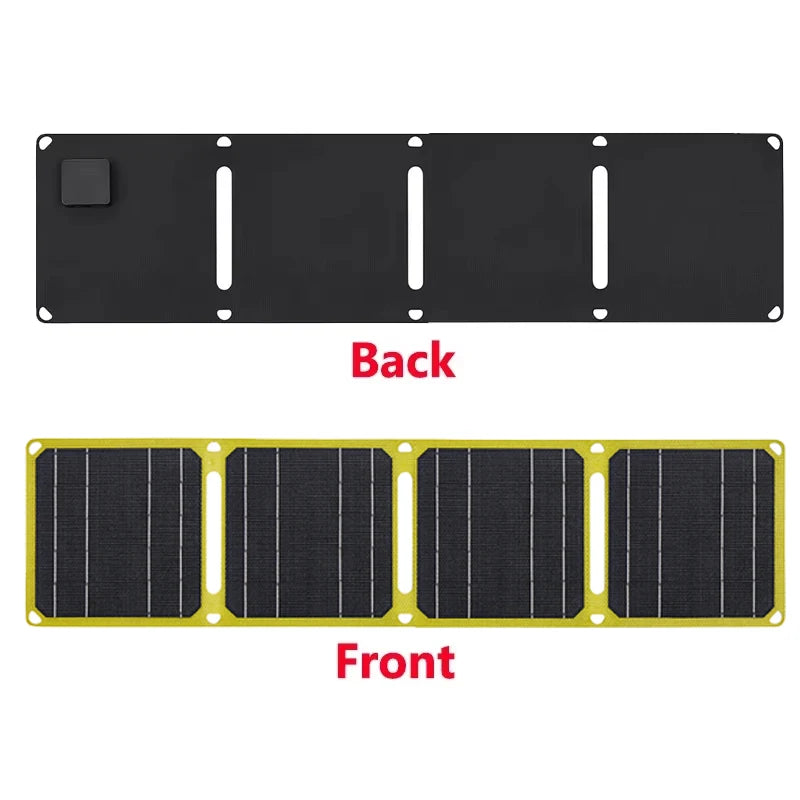 Outdoor Portable Solar Panel 5V 9V 12V - PD USB Charging