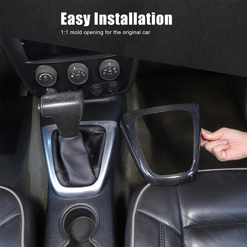 Διακόσμηση επένδυσης κεντρικής κονσόλας από πραγματικό ανθρακονήματα Hummer H3