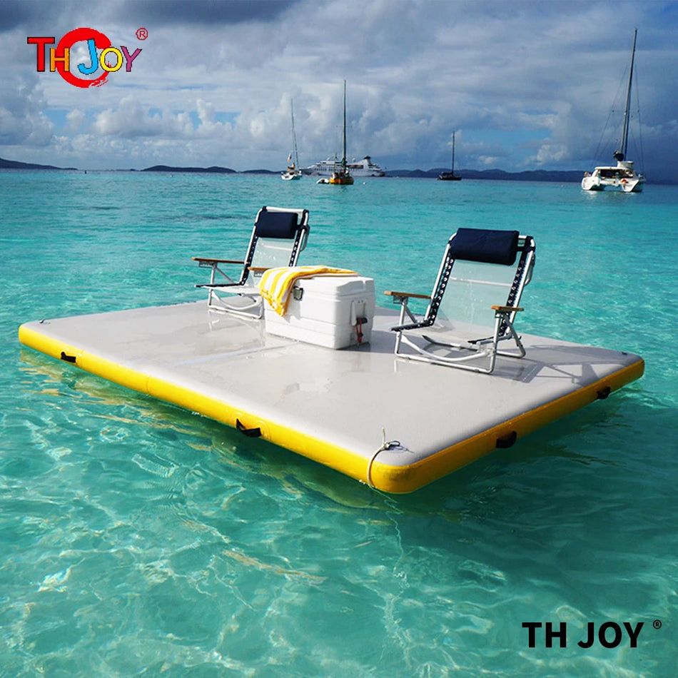 Πλωτή Πλατφόρμα από PVC Φουσκωτό Πόντο για Νερό