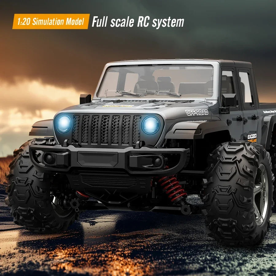1 Of 20 Full-Scale RC Car 4WD Off-Road Crawler &ndash; LED Lights