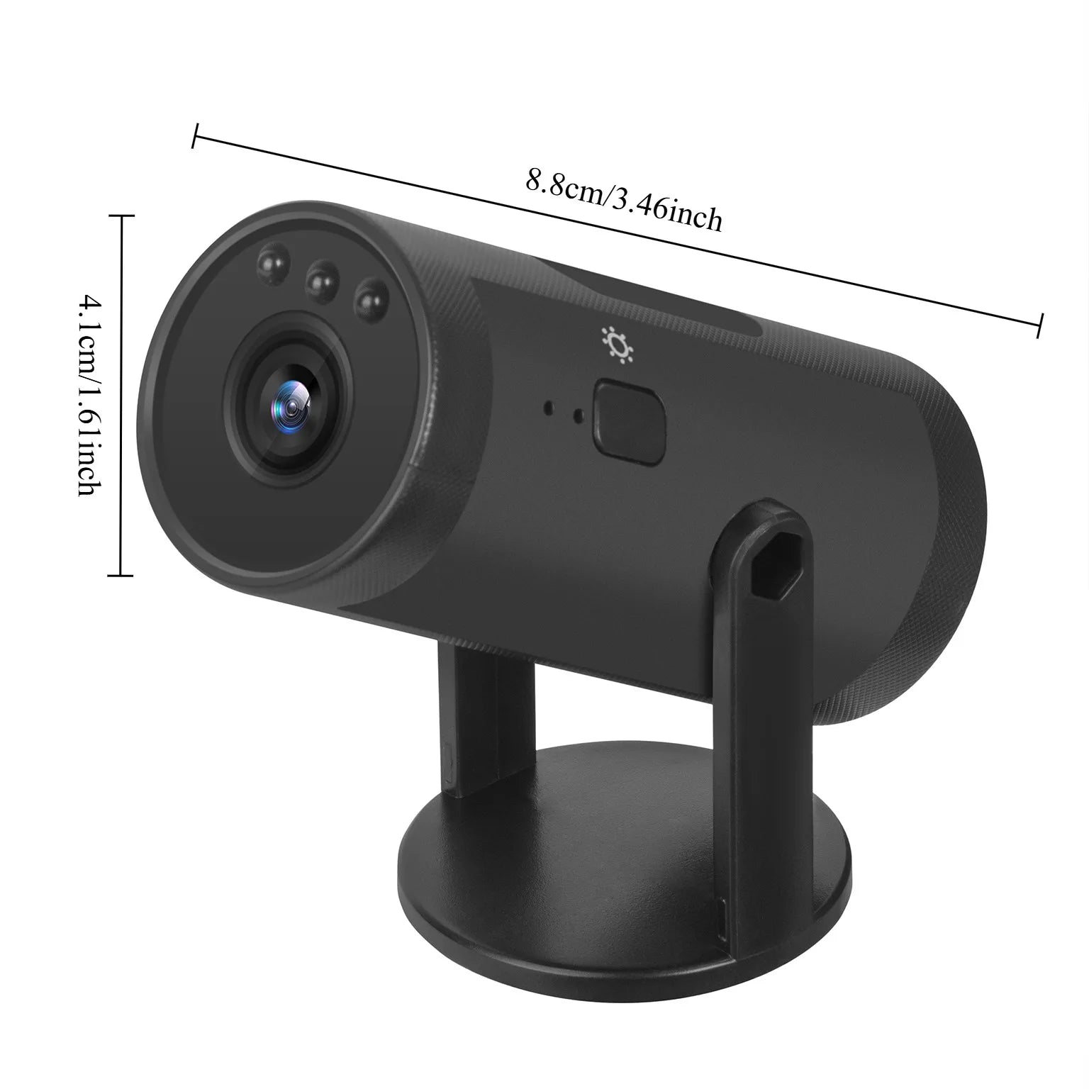 HD 1080P Mini WiFi Camera - Indoor Security &amp; Baby Monitor with Night Vision