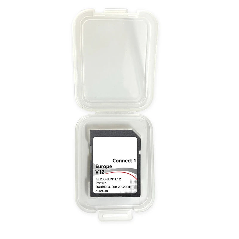 Genuine Connect 1 V12 Maps Sat Nav SD Card &ndash; Anti Fog Film