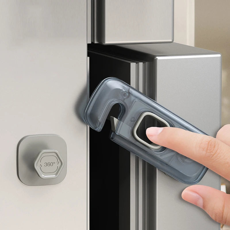 New Home Refrigerator Lock &ndash; Multi-Function Child Safety Solution