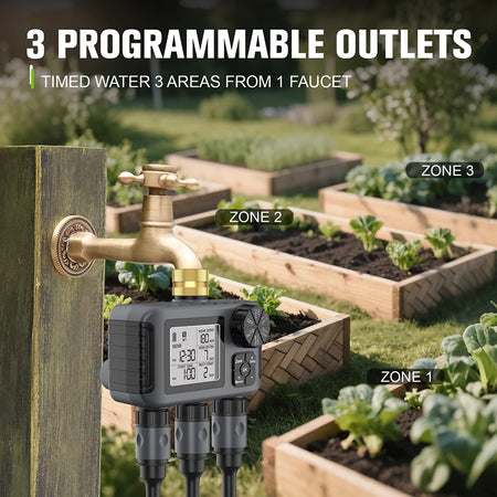 3/4 Inch Automatic Water Timer &ndash; Smart Irrigation System