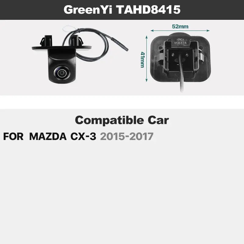 Dynamic Trajectory AHD Car Plate Light Rear View Camera For Mazda CX-7 CX-5 CX-3 CX-4 Mazda 6 Mazda 3 Axela BM Mazda2 Mazda5 M5 by InterCyprus Trading Ltd
