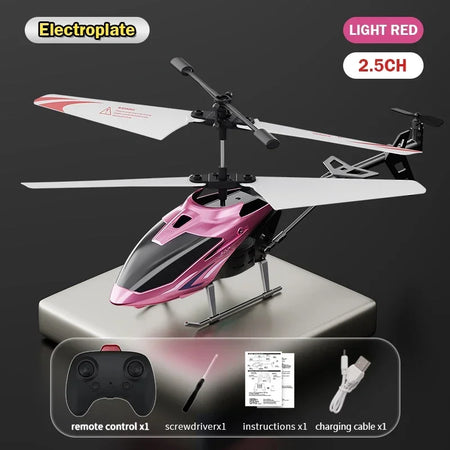 3.5Ch Rc Helicopter Alloy &ndash; App Controlled Flight Time 2.5CH red plastic