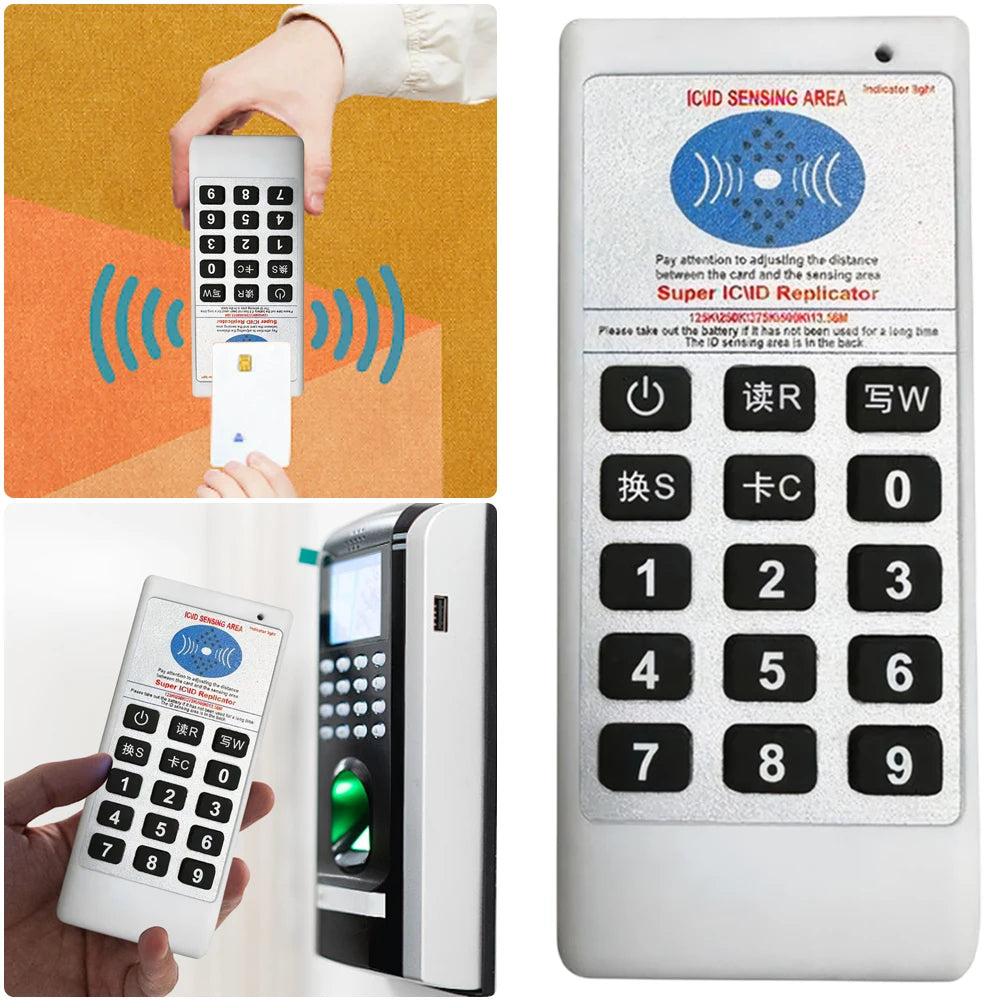 Cyprus Wireless Reader Module Handheld Frequency Copier 125Khz-13.56MHZ RFID NFC IC Card Reader ...