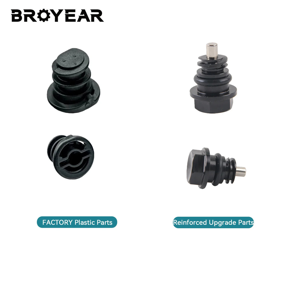 Aluminum Magnetic Oil Drain Plug For VW Audi EA888 1.8T 2.0T by InterCyprus Trading Ltd