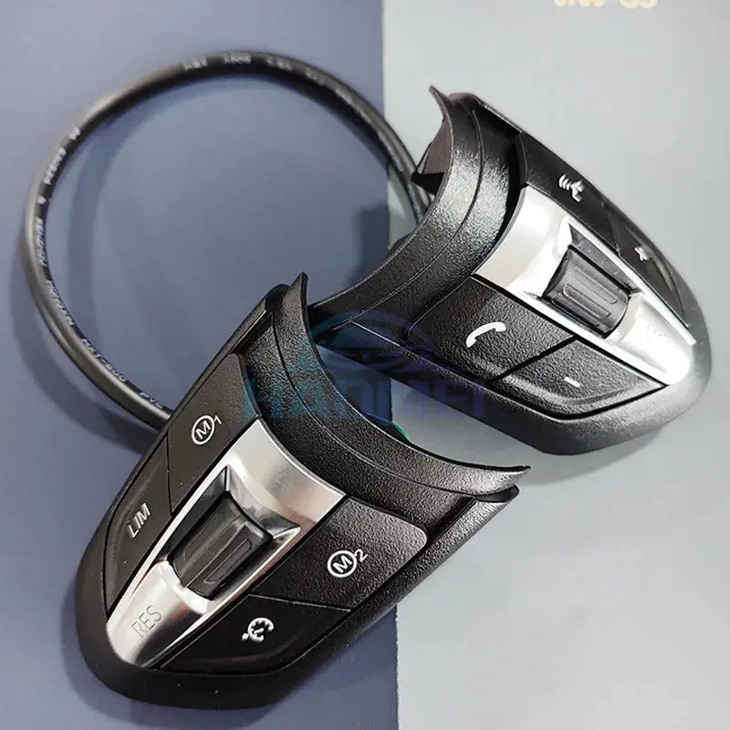 Steering wheel button, suitable for BMW F10 F20 F30 E70 E90 F32, 3 Series, 5 Series universal models, color modification by InterCyprus Trading Ltd