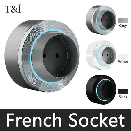 Intelligent Multi-Standard Power Rail BLACK / French-socket / 110-250V