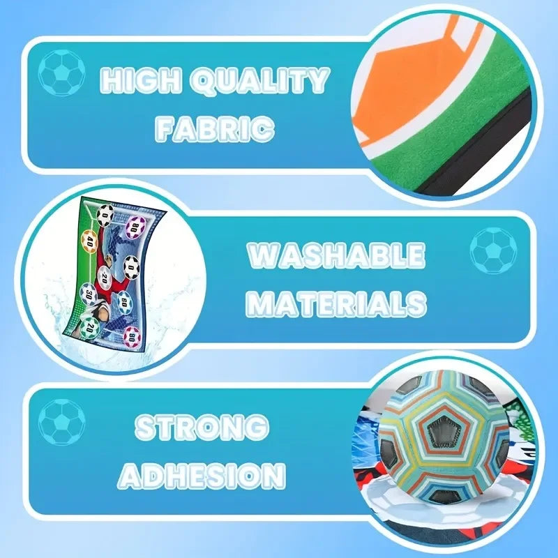 Indoor Outdoor Soccer Game Mat for Kids - Fun Multiplayer Training Ground