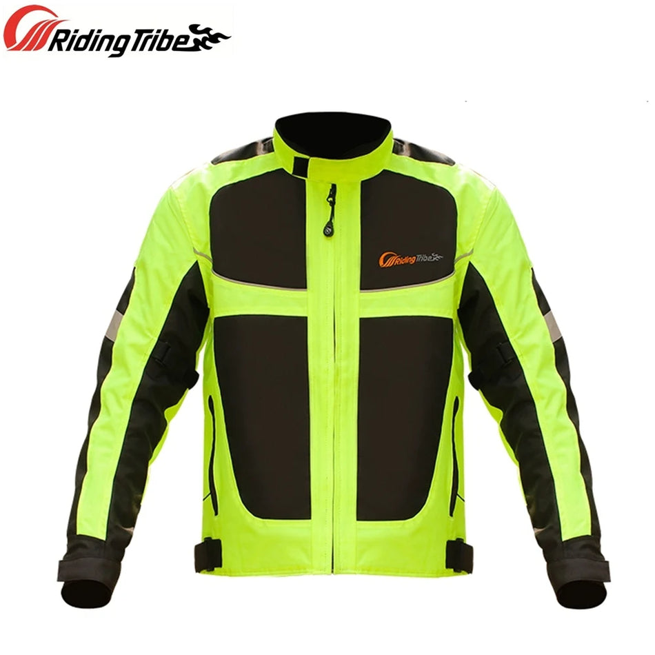 JK-21 &ndash; High Visibility Breathable Summer Motorcycle Jacket Jacket / M