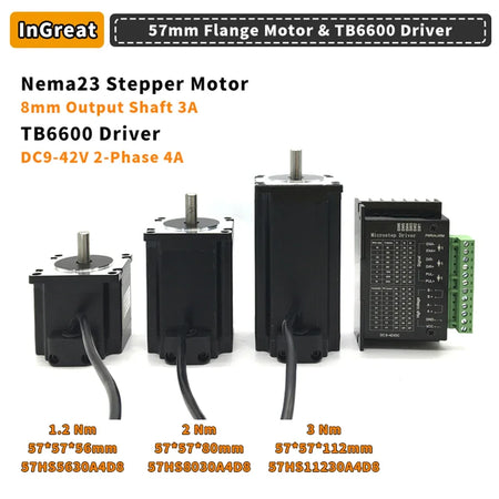 2PH 57 Open Loop Stepper Motor Drive Kit &ndash; High Precision Control