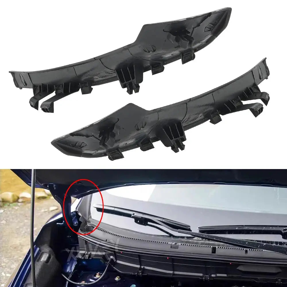 Front Windshield Wiper Side Cowl Extension Cover For Nissan X-Trail T32 Rogue 2014 2015 2016 2017-2020 66895-4CL0A 66895-4BA1A by InterCyprus Trading Ltd