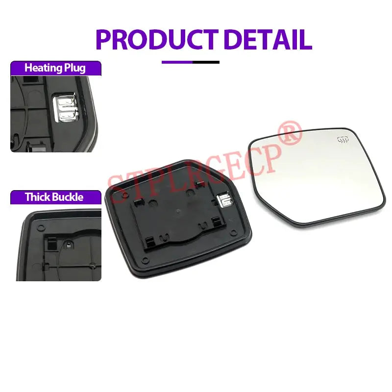 For Jeep Compass Patriot 2011-2017 LH RH Driver Rear View Side Mirror Lens Door Wing Mirrors Glass with Heating by InterCyprus Trading Ltd