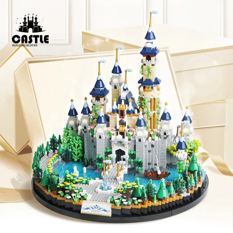 Fairytale Castle Building Blocks &ndash; Creative Micro Particle Assembling Set