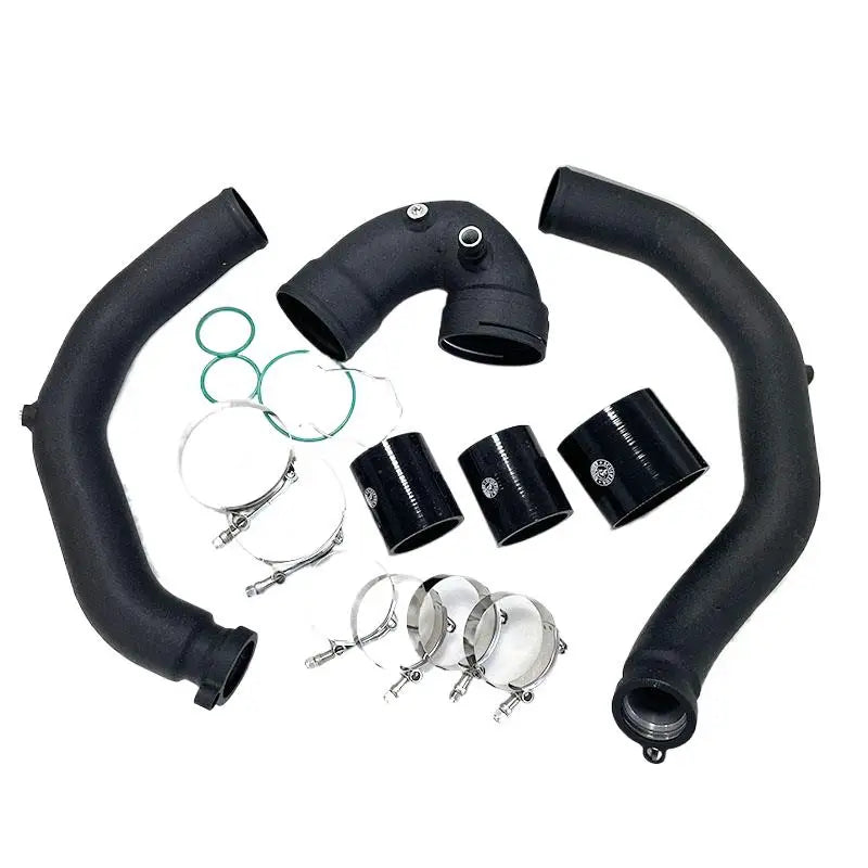 Charge Pipe and Boost Pipe Kit for BMW S55 Turbo System for M3 M4 F80 F82 F83 M2 Competition 6061 Aluminum