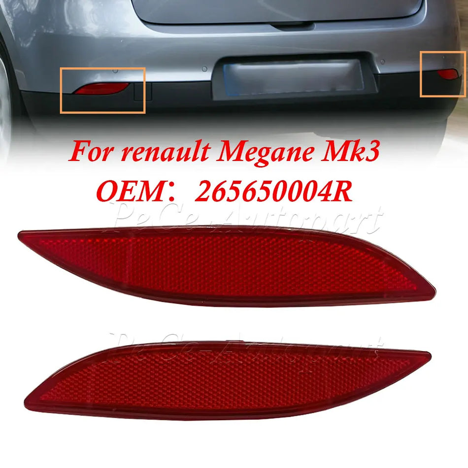 Reflecterende achterstrip voor Renault Megane Mk3 265650004R 3805