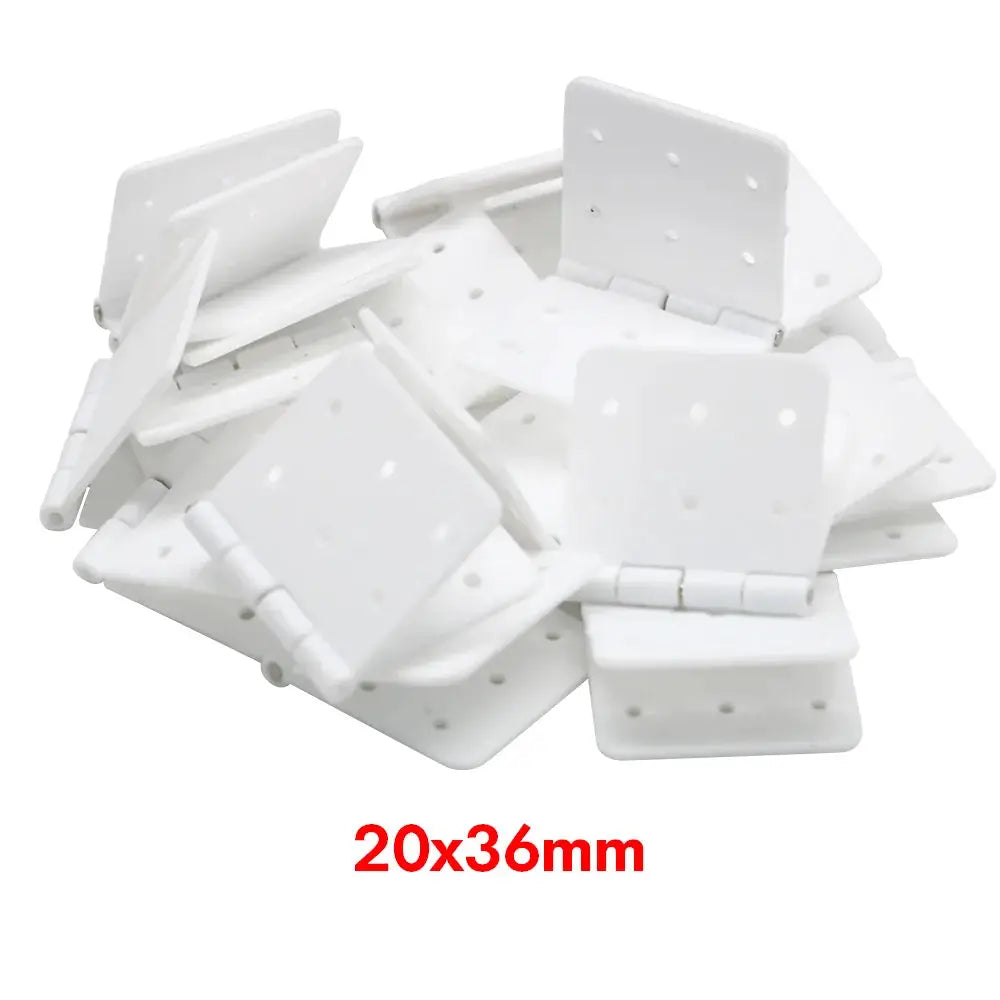 20pcs/lot Nylon & Pinned Hinge 20x36mm 16x29mm 12x24mm For RC Airplane Plane Parts Model Replacement by InterCyprus Trading Ltd