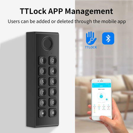 WK3 &ndash; Bluetooth Wireless Keypad For TTLOCK Access Control
