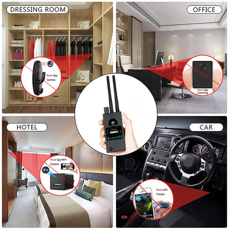 Anti-Spy Detector Pro &ndash; Wireless RF And GPS Bug Detector
