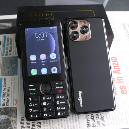 4G LTE 3.5 Inch Touchscreen Keypad &ndash; Budget Android 8.1 Black / 2 G / Full set