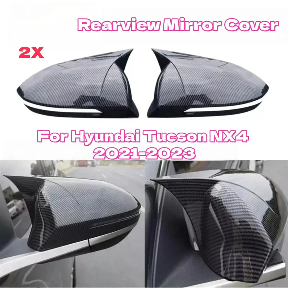 Side Mirror Housing ABS Cover for Hyundai Tucson NX4 2021 2022 2023 by InterCyprus Trading Ltd