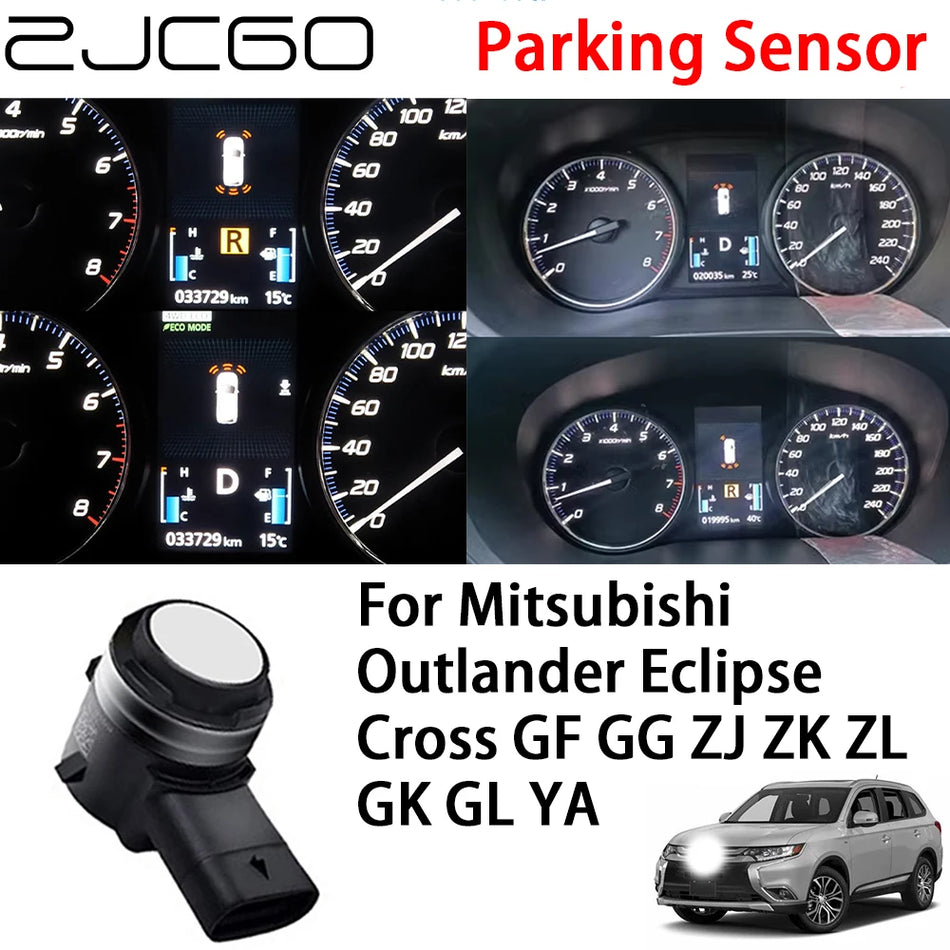 Pysäköintianturisarja Mitsubishi Outlander Etu- ja takapysäköintiin, 4 anturia ja äänimerkki