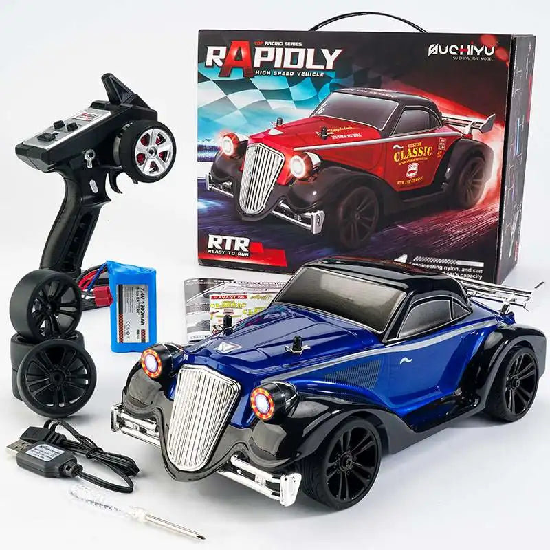 JJRC Q117 RC Car &ndash; 1/16 Scale High Speed Drift Racing Blue