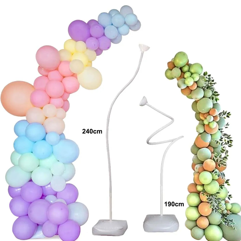 Balloon Stand Arch - Flexible Balloon Column for Weddings, Parties, &amp; Events - 2.8M/1.9M