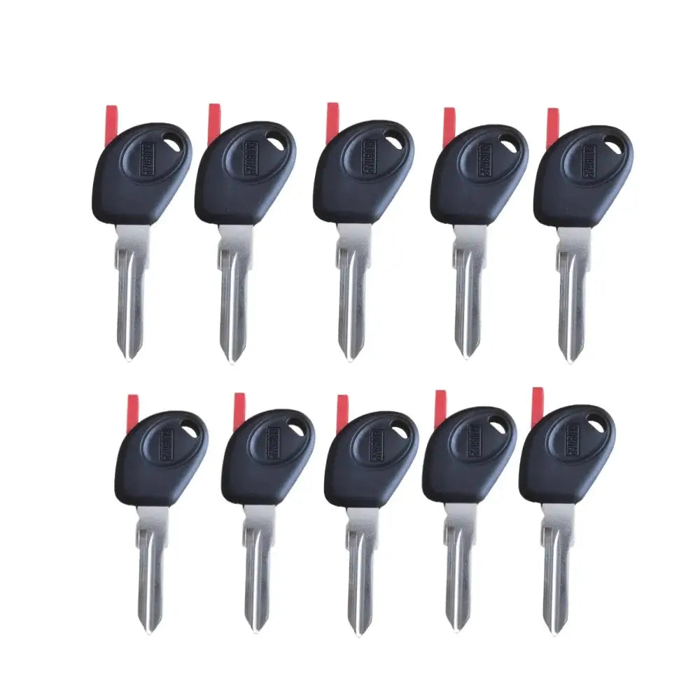 10Pcs/lot OEM Car Key Case Transponder Remote Key Shell GT15 For Fiat Can Install Chip by InterCyprus Trading Ltd