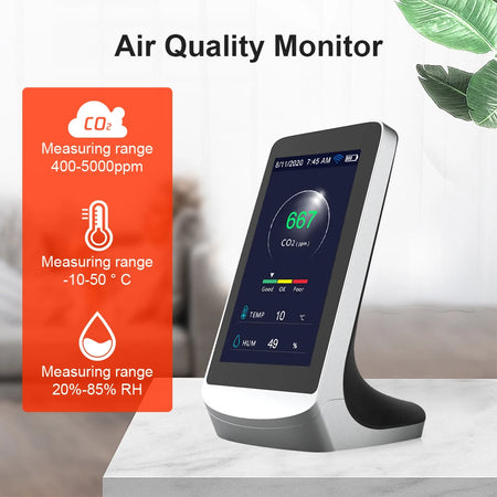 Dienmern Air Quality Monitor &ndash; High Precision CO2 Sensor