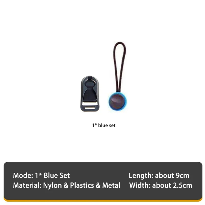 Quick Release Camera Buckle for Shoulder &amp; Wrist Straps - Compatible with Sony, Canon, Nikon 1x Blue Set