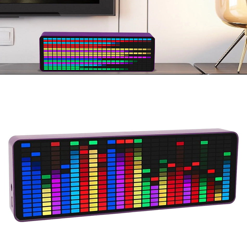 Music Spectrum Display 384 RGB LEDs &ndash; Sound Analysis