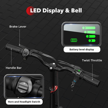 Elite I12 Electric Scooter &ndash; Foldable With Seat And Basket