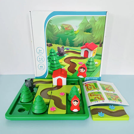 Little Red Riding Hood Smart Hide and Seek Board Game &ndash; Safe