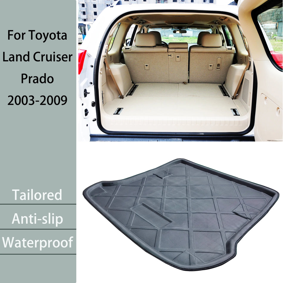 Tailored Rear Trunk Mat For Toyota Land Cruiser Prado J120