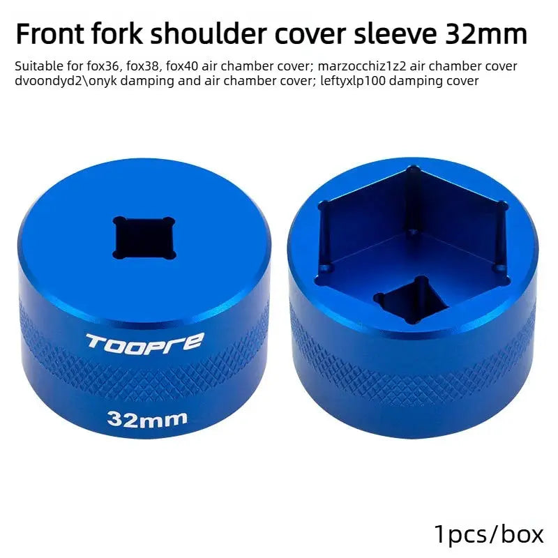 TOOPRE Bicycle Front Fork Shoulder Cover Disassembly Socket Bicycle Suspension Fork Upper Cover Wrench Maintenance Tool by InterCyprus Trading Ltd