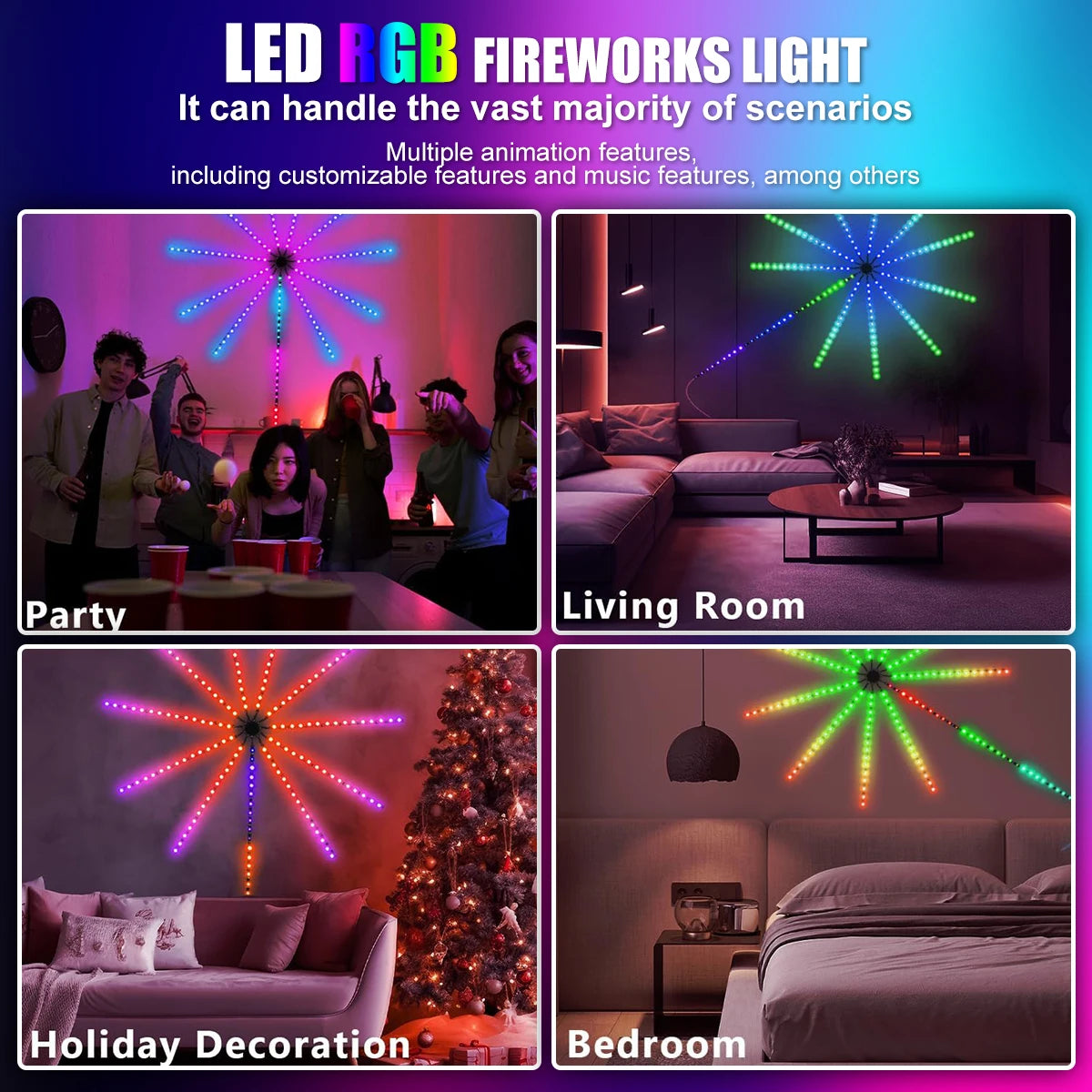 RGBIC Firework LED Strip