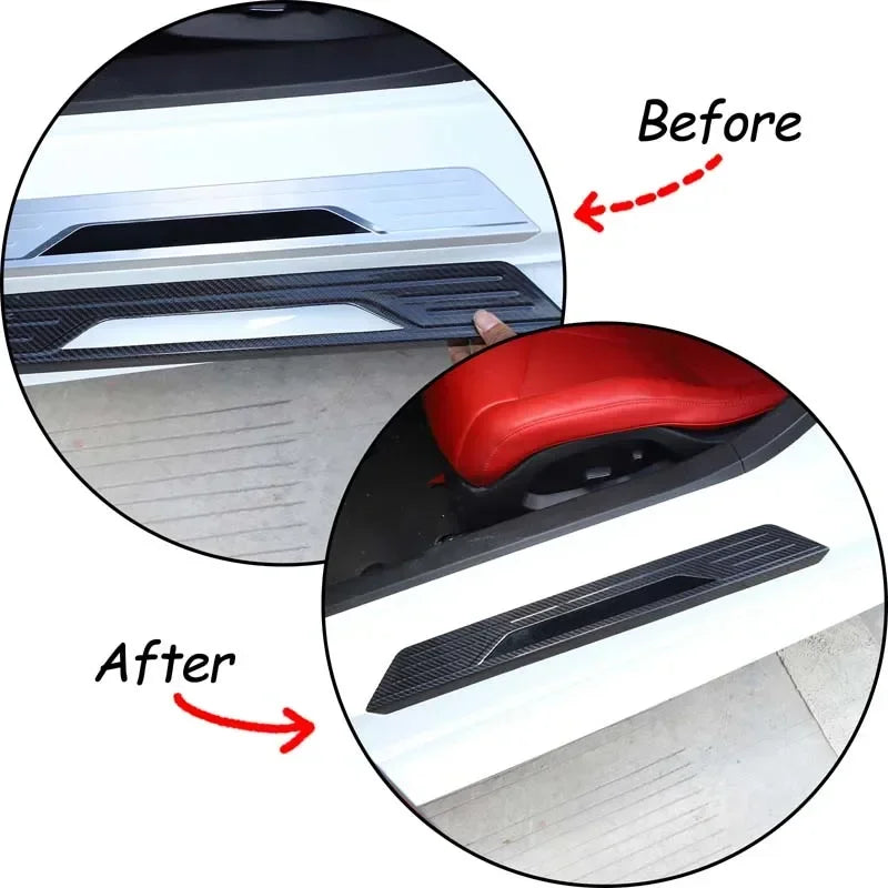 Kuiv Süsinikkiud Uksesillal Kriimustusteta Laud Corvette C8 Z06 Z51