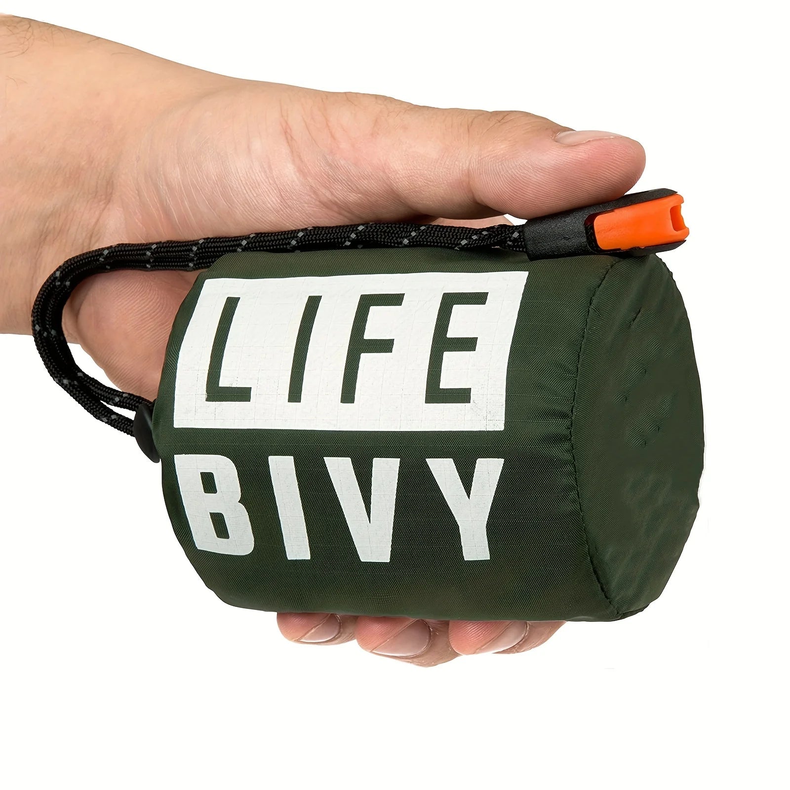 NoEnName_Null Portable Waterproof Emergency Survival Sleeping Bag Green