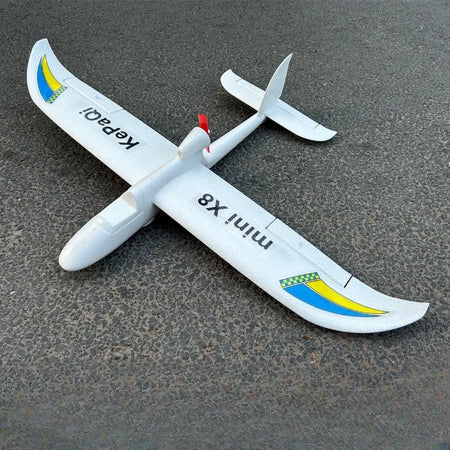 Surfer X8 Mini EPO Foam RC Glider - Beginner Trainer Plane Build Kit