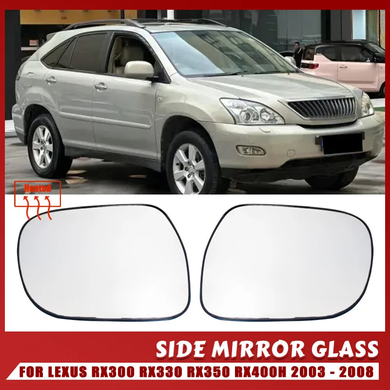 Θερμαινόμενο Κρύσταλλο Ανάκλασης Πίσω Καθρέφτη Αντικατάστασης Για Lexus RX