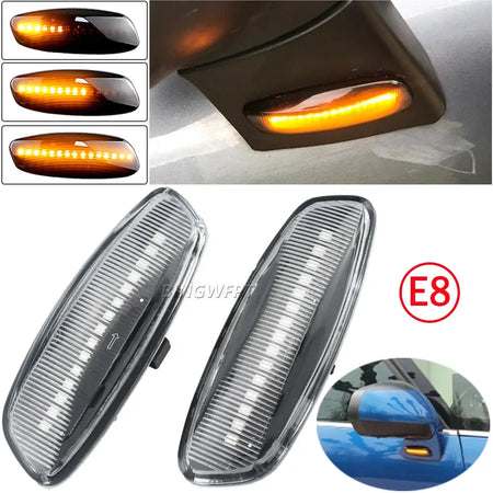 For Citroen C4 Picasso C3 C5 DS4 For Peugeot 308 207 3008 5008 LED Car Dynamic Turn Signal Light Side Marker Lamp Blinker 12v by InterCyprus Trading Ltd